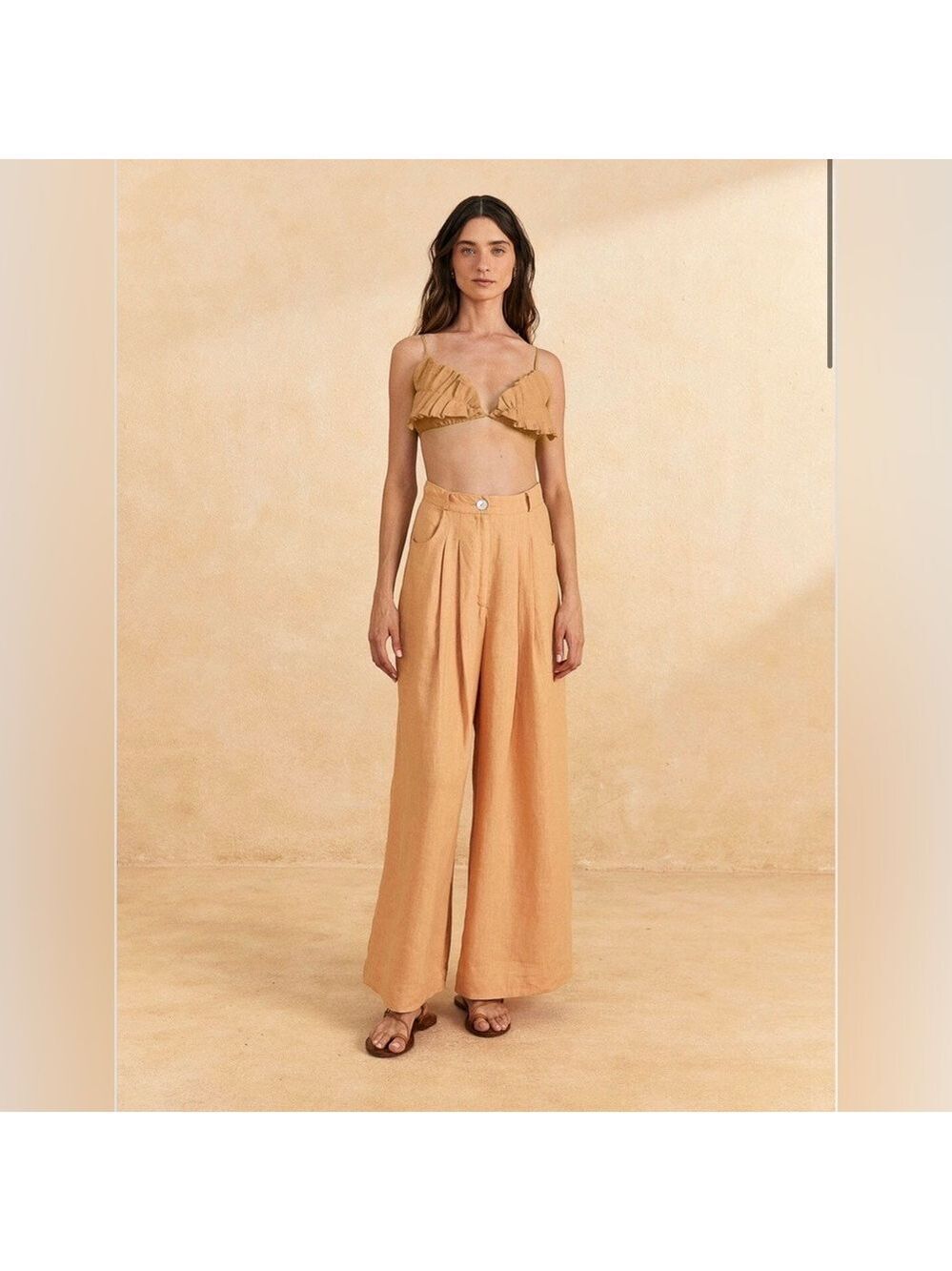 Farm Rio Dark Sand Pants